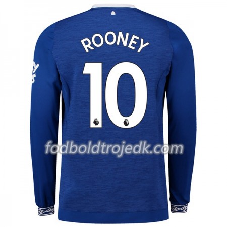 Everton Rooney 10 Hjemme 2018/19 - Fodboldtrøjer(L/S)